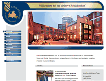Tablet Screenshot of initiative-reinickendorf.de